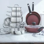 Nuvora Kitchen Classic 11-Piece 3-Ply Stainless Steel Cookware Set - Image 5